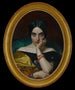 Portrait von Clémentine, Mme Alphonse Karr - Henri Lehmann — Ansicht des Kunstwerks