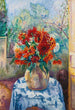 Dahlias auf der Terrasse von Loustalet Saint-Tropez - Henri Manguin — Ansicht des Kunstwerks