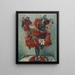 Dahlien - Henri Manguin — gerahmtes Bild an der Wand
