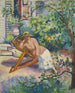 Jeanne im Garten von Neuilly - Henri Manguin — Ansicht des Kunstwerks