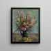 Lauriers-roses devant la mer - Henri Manguin — gerahmtes Bild an der Wand