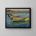 Booten in der Umgebung von Collioure - Henri Martin — gerahmtes Bild an der Wand