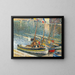 Barques à Collioure - Henri Martin — gerahmtes Bild an der Wand