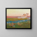 Berger und seine drei Musen - Henri Martin — gerahmtes Bild an der Wand