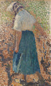 Junge Frau in den Weinbergen - Henri Martin — Ansicht des Kunstwerks