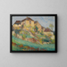 La Grande Maison de la Combe Labastide-du-Vert - Henri Martin — gerahmtes Bild an der Wand
