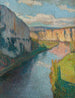 La Vallée du Lot près de Saint-Cirq-Lapopie - Henri Martin — Ansicht des Kunstwerks