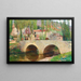 Le Pont Labastide-du-Vert - Henri Martin — gerahmtes Bild an der Wand
