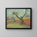 Der alte Pflaumenbaum - Henri Martin — gerahmtes Bild an der Wand