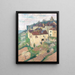 Maisons à Saint - Cirq - Lapopie - Henri Martin — gerahmtes Bild an der Wand