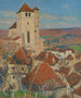 Saint-Cirq-Lapopie - Henri Martin — Ansicht des Kunstwerks