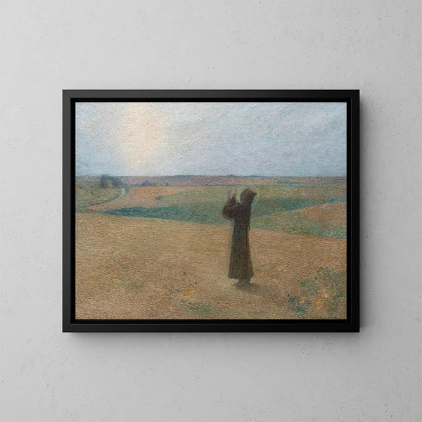 Saint François d'Assise - Henri Martin — gerahmtes Bild an der Wand
