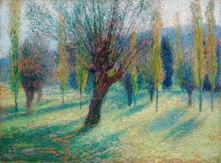 Saules dans la vallée du Vert - Henri Martin — Ansicht des Kunstwerks