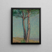 Eine Kiefer - Henri Martin — gerahmtes Bild an der Wand