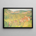 Vue de Labastide-du-Vert - Henri Martin — gerahmtes Bild an der Wand