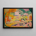 Le Bonheur de vivre - Henri Matisse — gerahmtes Bild an der Wand
