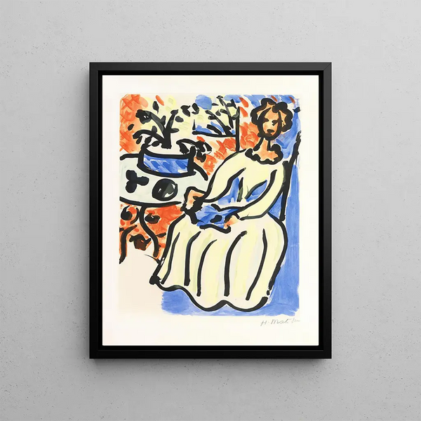 Henri Matisse - MarieJos en robe jaune.webp