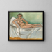 Akt halb liegend - Henri Matisse — gerahmtes Bild an der Wand