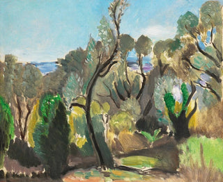 Henri Matisse - Paysage aux environs de Nice ou Les Oliviers ou Coin du MontBoron.webp