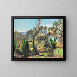 Henri Matisse - Paysage aux environs de Nice ou Les Oliviers ou Coin du MontBoron.webp