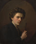 Selbstporträt mit einem Hammer - Henri Regnault — Ansicht des Kunstwerks