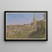 Auffay - Henri Rivière — gerahmtes Bild an der Wand