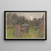 Auffay zwischen Bauernhof Auffay - Henri Rivière — gerahmtes Bild an der Wand