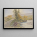 Buis-les-Baronnies, Bords du Menon - Henri Rivière — gerahmtes Bild an der Wand
