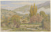 Buis-les-Baronnies vallée de l'Ouvèze - Henri Rivière — Ansicht des Kunstwerks