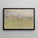 Châteauneuf-de-Grasse - Henri Rivière — gerahmtes Bild an der Wand