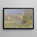 Lourmarin - Henri Rivière — gerahmtes Bild an der Wand