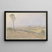 Morgat Land des Lequiffiniec im Nebel - Henri Rivière — gerahmtes Bild an der Wand