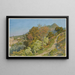 Nyons - Henri Rivière — gerahmtes Bild an der Wand