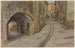 Rue Rompicou, Bormes - Henri Rivière — Ansicht des Kunstwerks