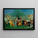 Ein Jahrhundert der Unabhängigkeit - Henri Rousseau — gerahmtes Bild an der Wand