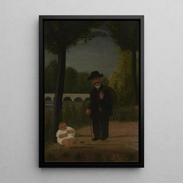 Henri Rousseau - Stroller and Child.webp