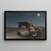 La Bohémienne endormie - Henri Rousseau — gerahmtes Bild an der Wand