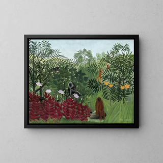 Henri Rousseau - Tropical Forest with Monkeys.webp