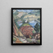 Lac - Henri Victor Gabriel Le Fauconnier — gerahmtes Bild an der Wand
