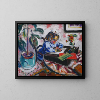 Henri Victor Gabriel Le Fauconnier - Little Schoolgirl.webp