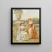 Ohne Titel - Henri Victor Lesur — gerahmtes Bild an der Wand