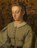 Betsy De Braekeleer, die Schwester des Malers - Henri de Braekeleer — Ansicht des Kunstwerks