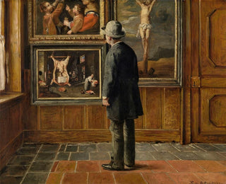 L'amateur d'art - Henri de Braekeleer — Ansicht des Kunstwerks
