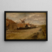 Der Mühle bei Kiel - Henri de Braekeleer — gerahmtes Bild an der Wand