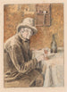 Der Weinschänker - Henri de Braekeleer — Ansicht des Kunstwerks