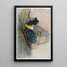 Eine prinzliche Idylle Clara Ward - Henri de Toulouse-Lautrec — gerahmtes Bild an der Wand
