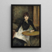 À la Bastille Jeanne Wenz - Henri de Toulouse-Lautrec — gerahmtes Bild an der Wand