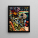 "Au Nouveau Cirque Papa Chrysanthème" - Henri de Toulouse-Lautrec — gerahmtes Bild an der Wand