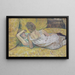 L'abandon, Les deux amies - Henri de Toulouse-Lautrec — gerahmtes Bild an der Wand