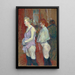 Rue des Moulins - Henri de Toulouse-Lautrec — gerahmtes Bild an der Wand